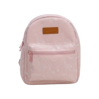 FreeOn Children's Backpack Small Animals Dusty Pink