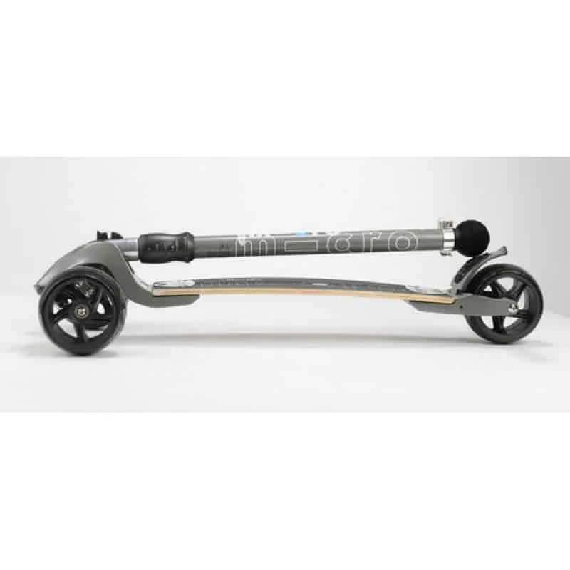 Micro Monster Kickboard Interchangeable T-Bar Volcano Grey