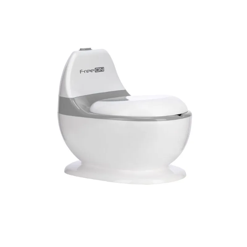 FreeOn Training toilet with sound white/grey