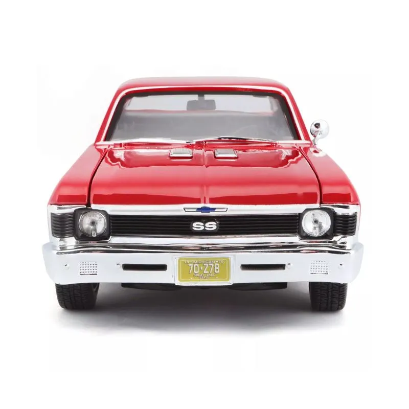 Maisto 1970 Chevrolet Nova SS Coupe Red 1:18