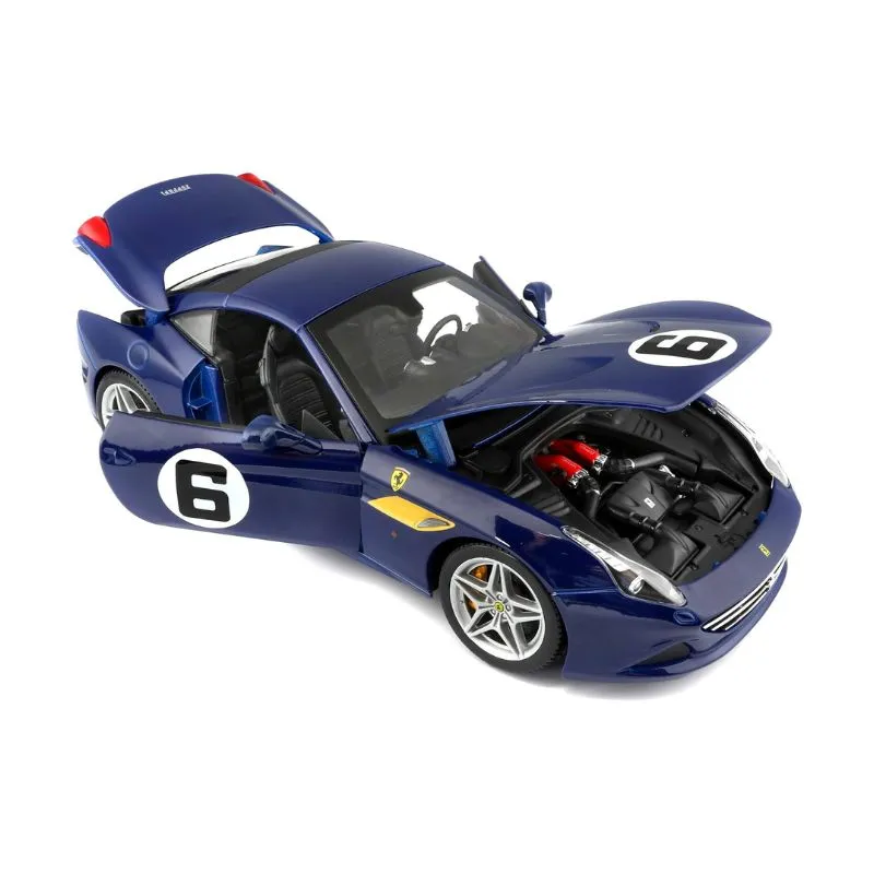 Bburago Ferrari California T 70th Anniversary 1:18 - Blue