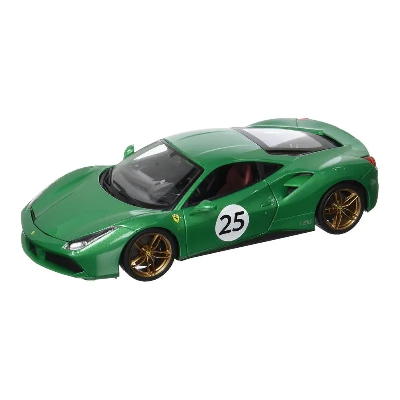 Bburago Ferrari 488 GTB 70th Anniversary The Green Jewel 1:18