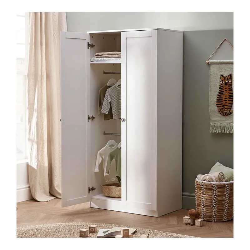Silver Cross Bromley Wardrobe White