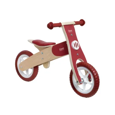 Classic World Toys Balance Bike Red