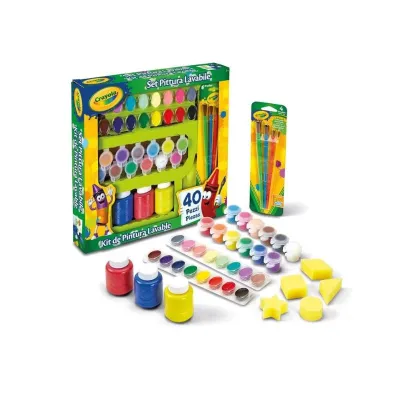 Crayola Washable Kid’s Paint Kit