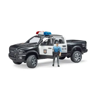 Bruder Police Ram 2500 w/ Policeman and Light & Sound Module