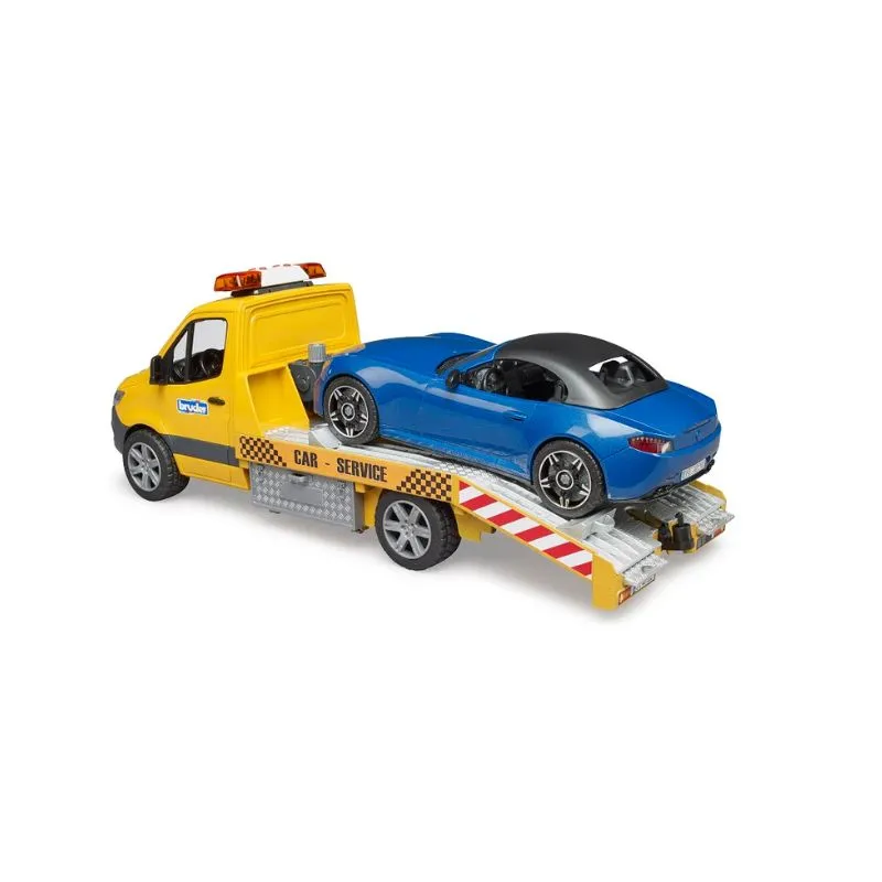 Bruder MB Sprinter Tow Truck w/ Roaster, Light & Sound Module