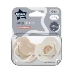 Tommee Tippee 2x Anytime Soother, 0-6 months, Symmetrical