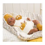 Arias Dolls Raphael Reborn doll with sleeping bag 45cm