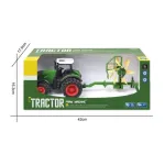 Tractor 1:24 Agricultural with Straw Collector
