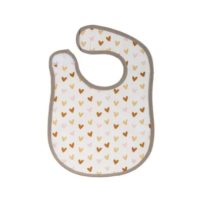 FreeOn Bib With Hedgehog Hearts