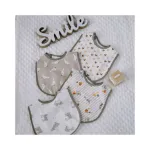 FreeOn Bib With Hedgehog Hearts
