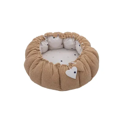 FreeOn Baby Nest Dots Beige, Round