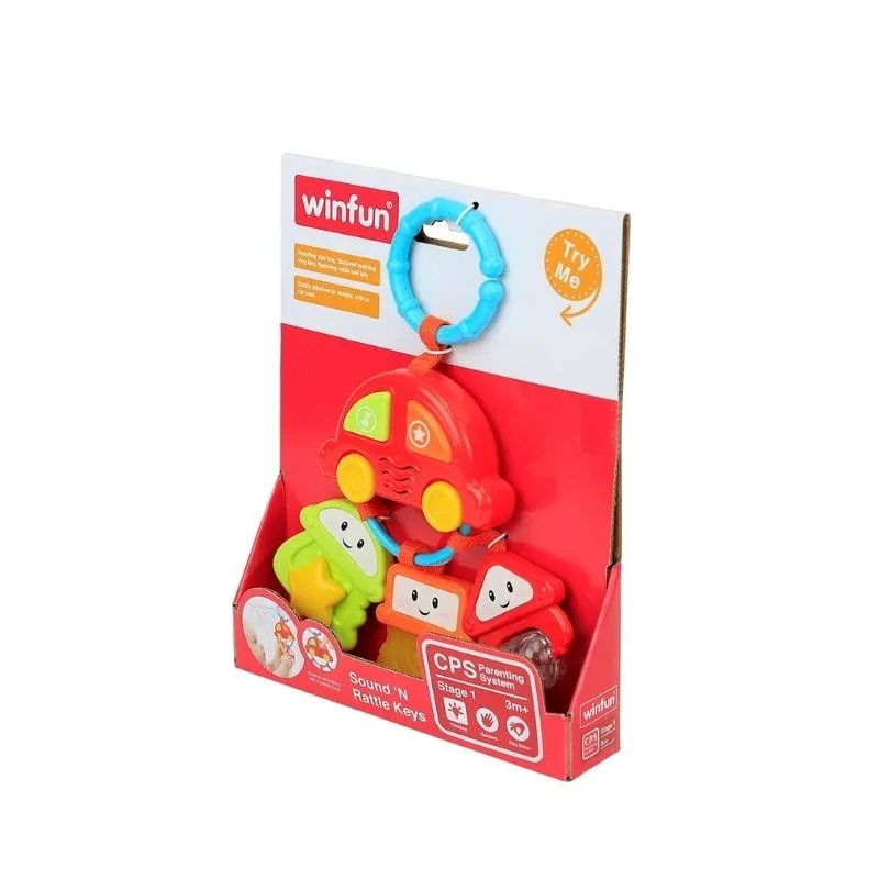 Winfun: Winfun Light And Sounds Rattle Keys