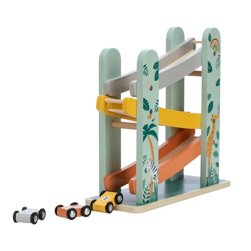FreeOn Free2Play Wooden Mini Garage with Cars