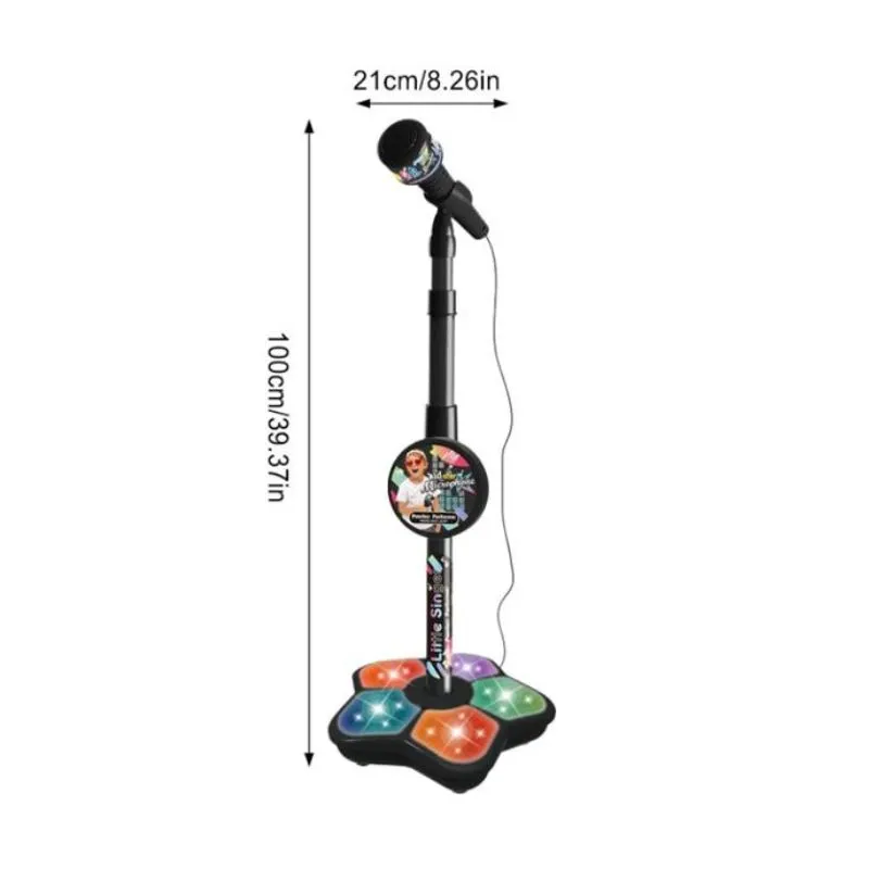 Karaoke Microphone with Light Base
