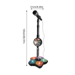 Karaoke Microphone with Light Base