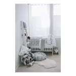 FreeOn Bedding 6 pcs Grey Hearts
