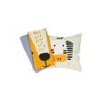 Das Home Baby Sheets Set Crib Cotton Gray 125x170cm 3pcs