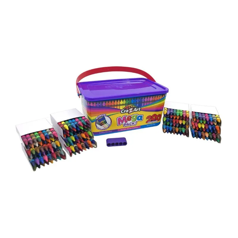 Cra-Z-Art 200 Mega Pack Crayons