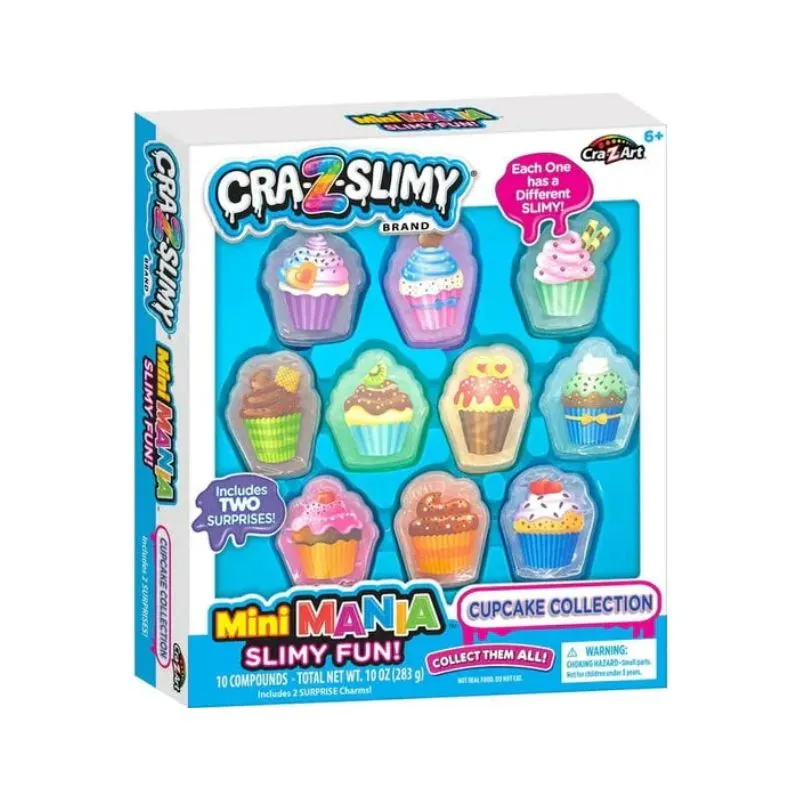 Cra-Z-Slimy Mini Mania Slimy Fun Cupcake