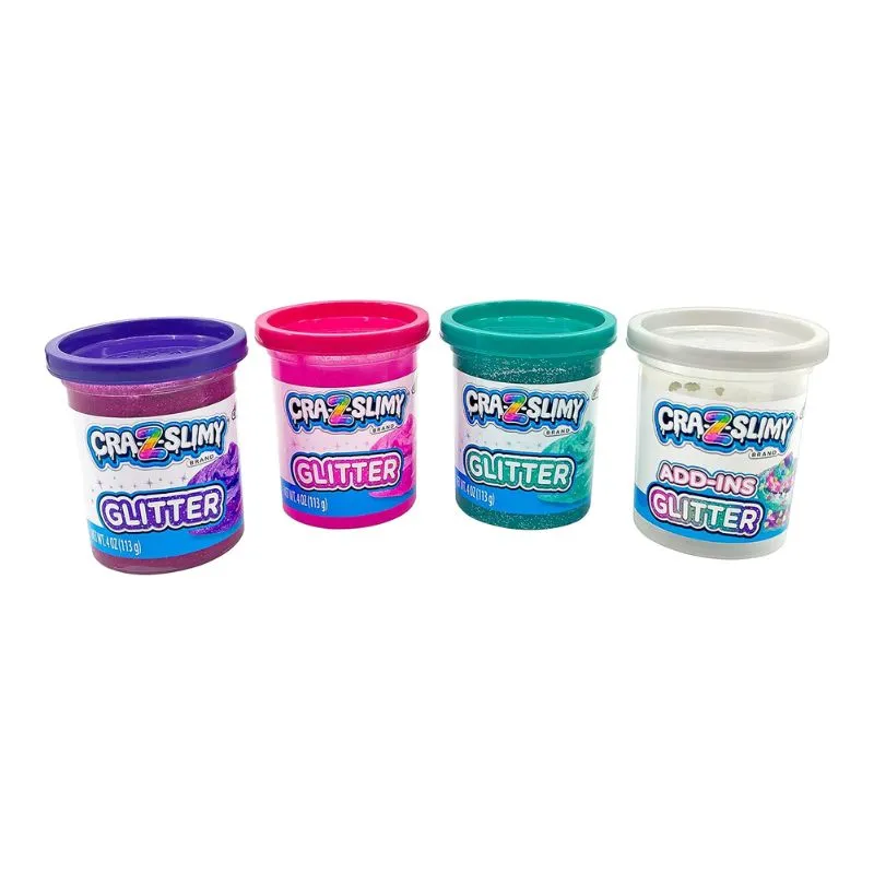 Cra-Z-Slimy Glitter 4pk