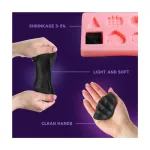 Okto 10pcs Sensory Art Air Clay Colours S - W01 Black