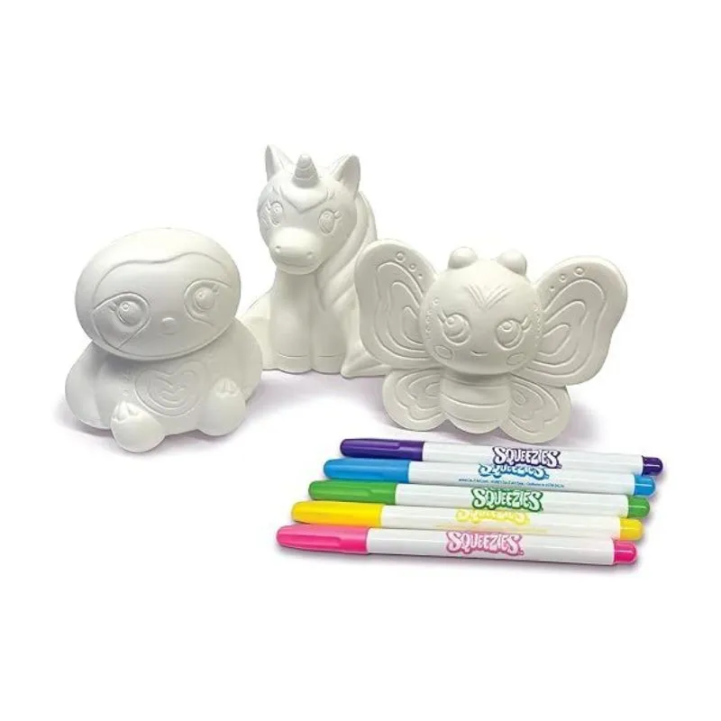 Cra-Z-Art Shimmer N Sparkle Color Your Own Squeezie Fun