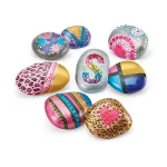 Cra-Z-Art Shimmer N Sparkle Metallic Mania Rock Art