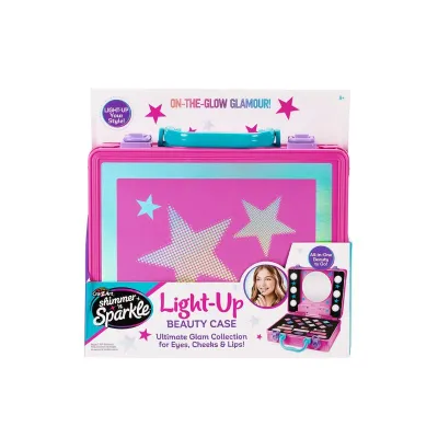 Cra-Z-Art Shimmer 'n Sparkle Light-Up Beauty Case