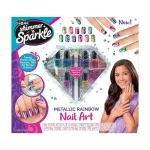 Cra-z-art Shimmer 'n Sparkle Metallic Rainbow Nail Art Kit