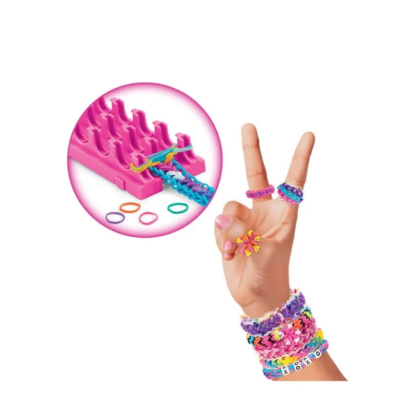 Cra-Z-Loom Shimmer 'n Sparkle Deluxe Rubber Band Case