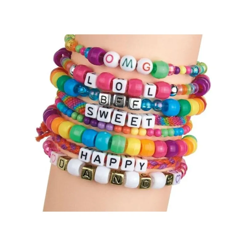 Cra-Z-Art Shimmer 'n Sparkle DIY ABC Fashion Beads