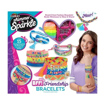 Cra-Z-Art Shimmer 'N Sparkle Best Friends DIY Bracelet Kit